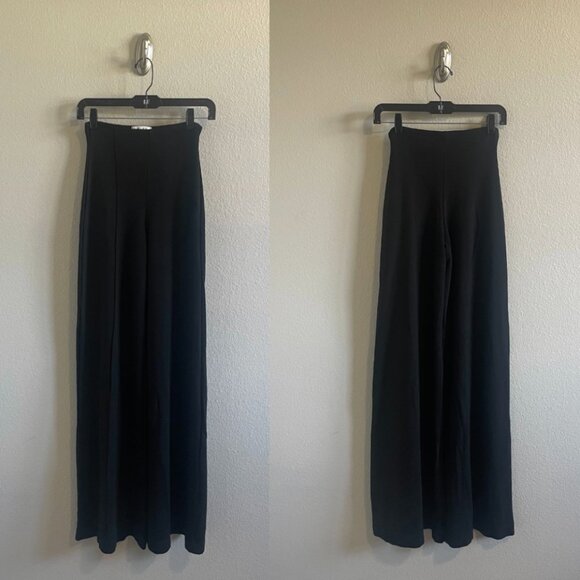 Ripley Rader Ponte Knit Wide Leg Pant Black Size 2 Small - Picture 2 of 8